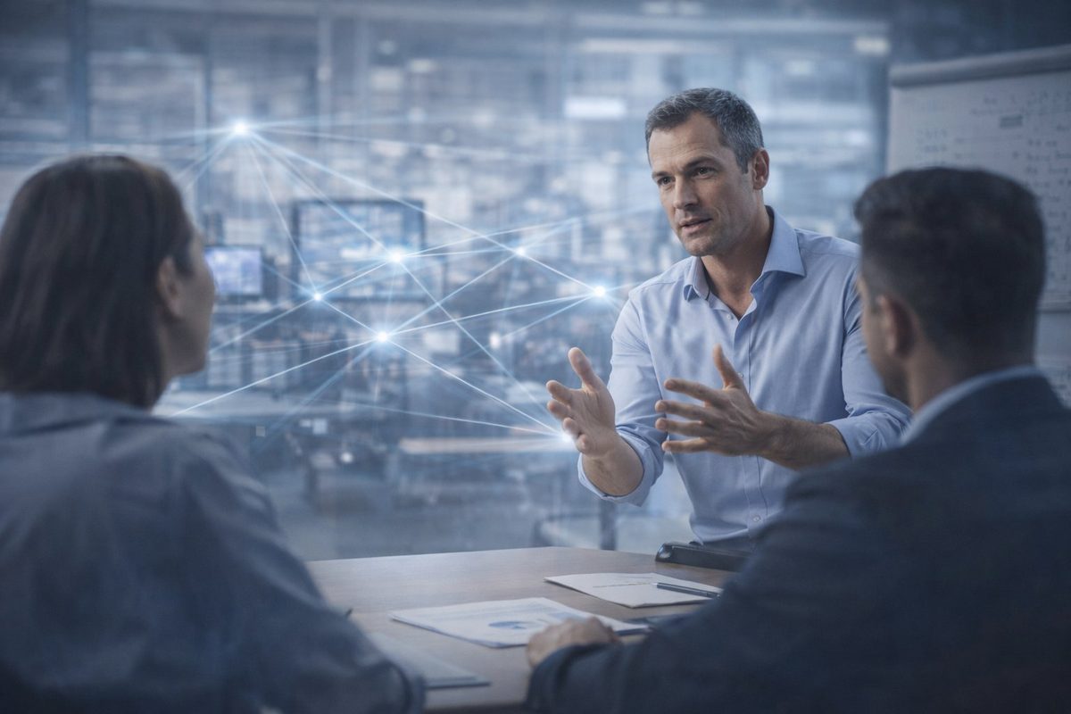 Leadership coaching in industrial environment
